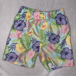 RuggedButts Aloha Blossoms Swim Trunks